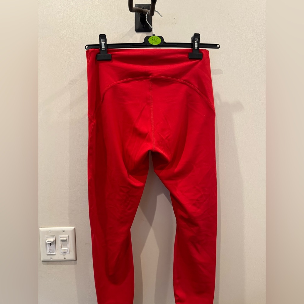 Lululemon High Rise Instill Leggings, 25” (Red, 10)